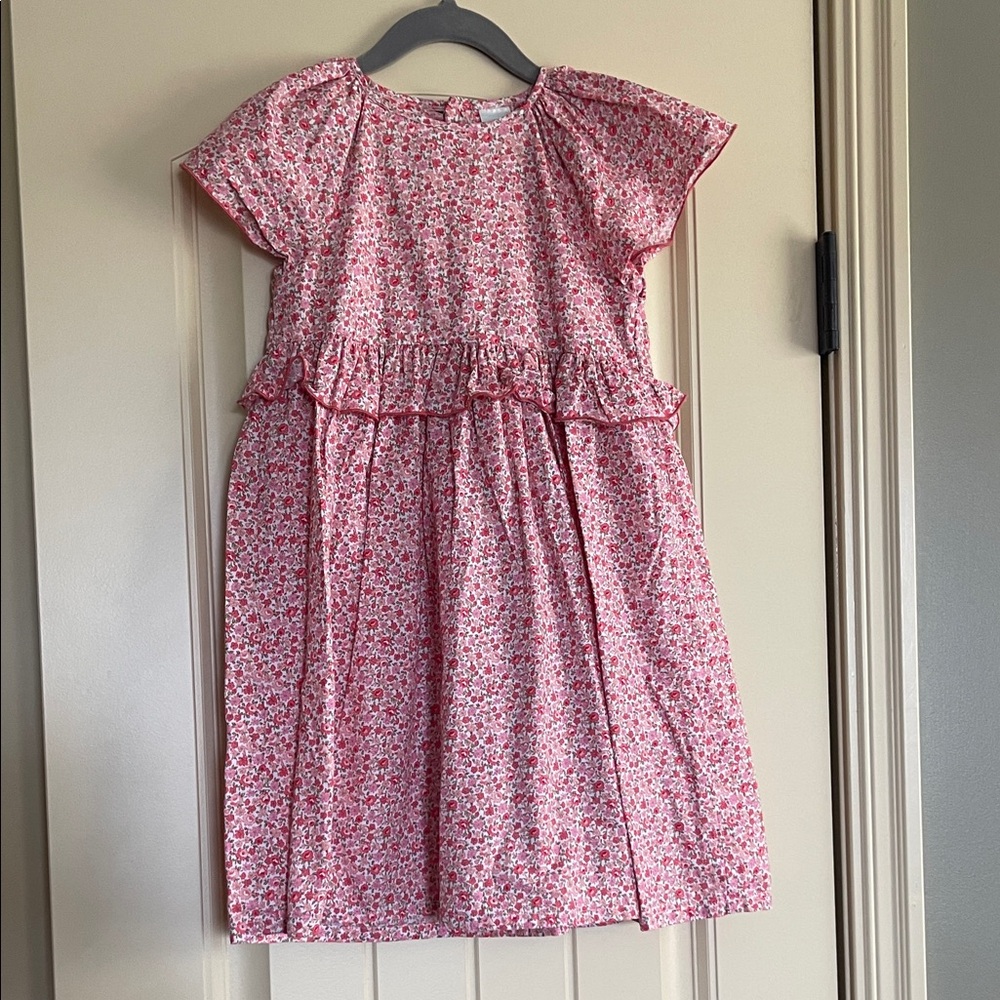 Edgehill Collection Pink Floral Kids Dress